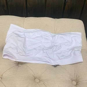 White strapless bra XL